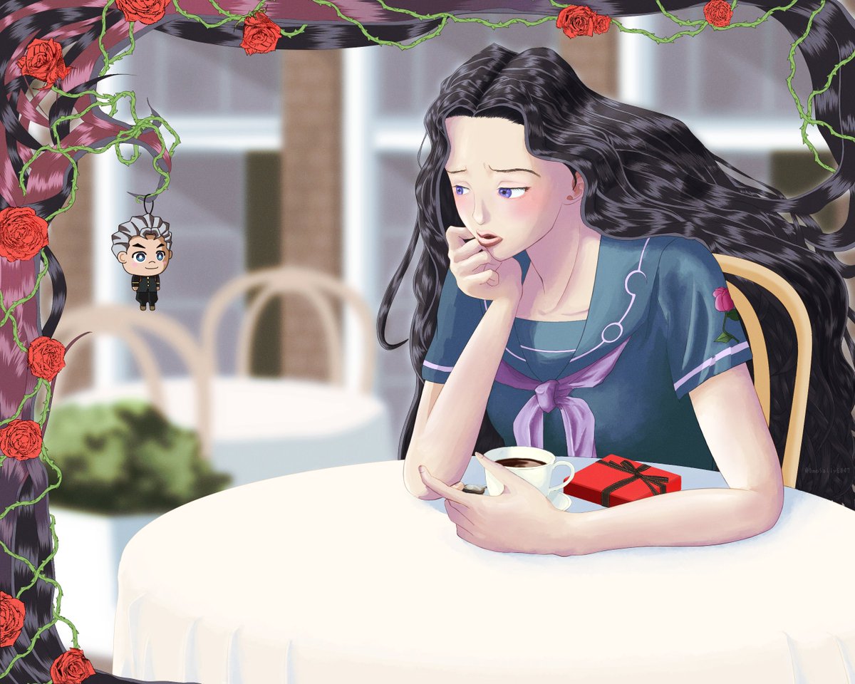 OmoSally6047's tweet photo. Valentine's Day

#jjba #jjbafanart https://t.co/yYUJ0uzU1W