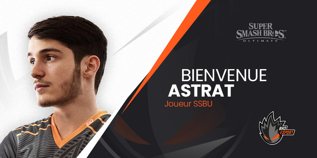 BH3_Esport's tweet image. 🔥ANNONCE🔥

Pour ceux qui n&apos;étaient pas au tournoi #ROS3 ce weekend : nous inaugurons notre premier joueur de la section #SmashBrosUltimate !! 

Bienvenue à @Astrat__ qui rejoint la famille @BH3_Esport 😊