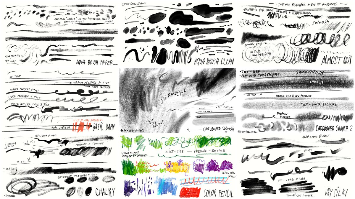 zhille's tweet photo. eXpressure 2 - my premium brush set for @clipstudiopaint is now out!
Try the free version or buy the complete set for $10 at:

https://t.co/Fp7S9M1Dbu
https://t.co/TGLPj2aUL5
https://t.co/LCpwXP3MtQ
https://t.co/AL2vdJ1kd8 
#CLIPSTUDIOPAINT #CLIPSTUDIO #eXpressure2 https://t.co/UsKC87zuNq
