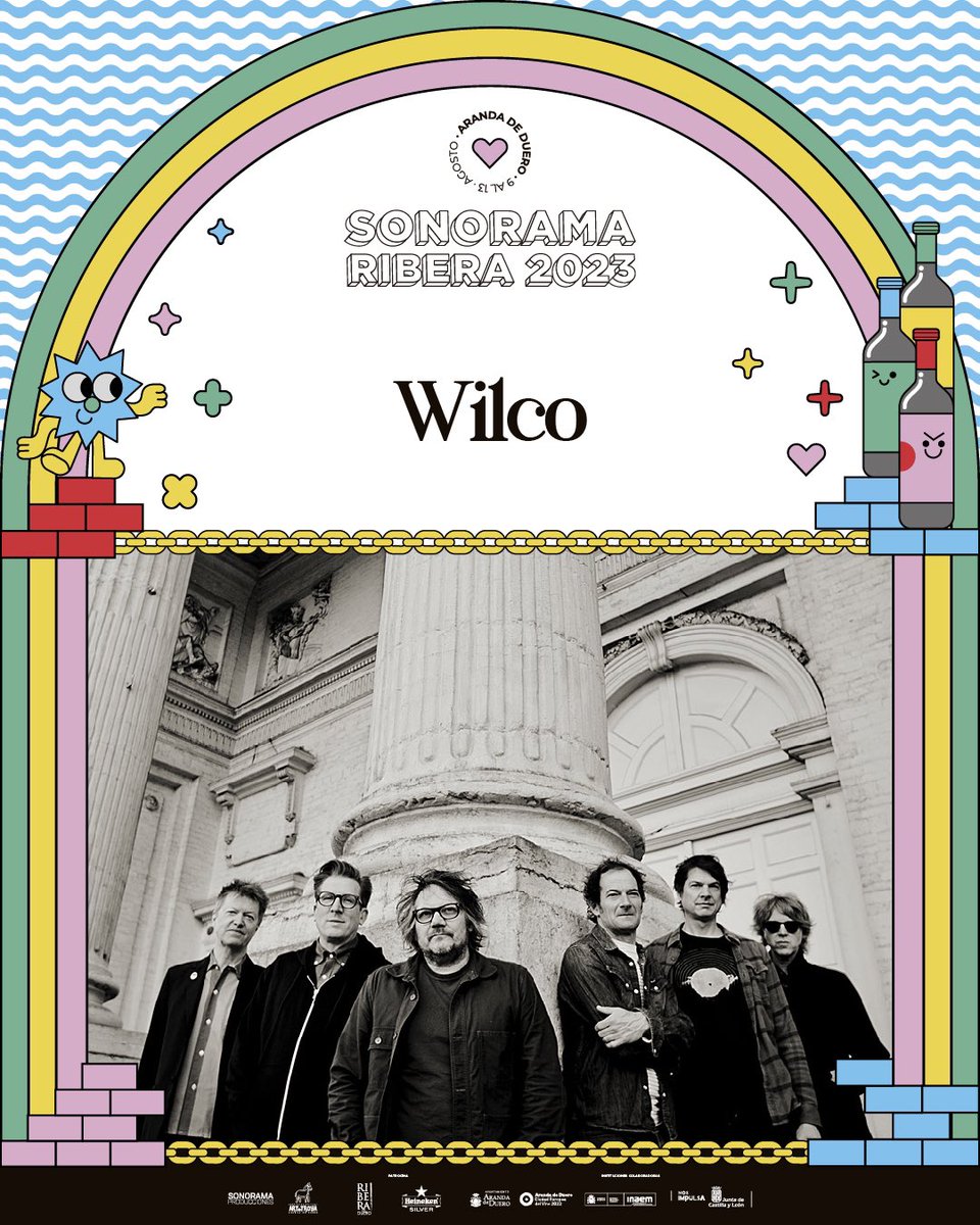 sonoramaribera's tweet photo. Pues sí. Cumplimos un sueño ♥️

Una de las bandas de nuestra vida estarán en #SonoramaRibera2023 y no podemos estar más felices.

¡Damos la bienvenida a #WILCO a Sonorama Ribera! 🥹🥹🥹🥹🥹

👉🏼 https://t.co/Z0iIpq4y6n

#WilcoAlSonoramaRibera https://t.co/YjkZTlAsZI