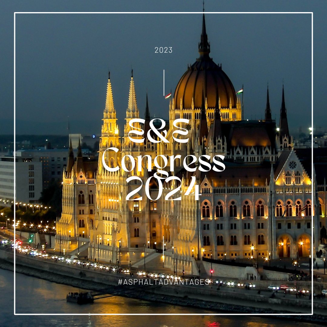 asphalteu's tweet photo. 📣 We welcome you to join us for the 8th E&amp;E Congress in Budapest.  The call for papers is open now!

💻️ https://t.co/sD8elUZgk3

#asphaltadvantages #asphalt #pavement #bitumen #eecongress2024 https://t.co/jmclC9eBrO