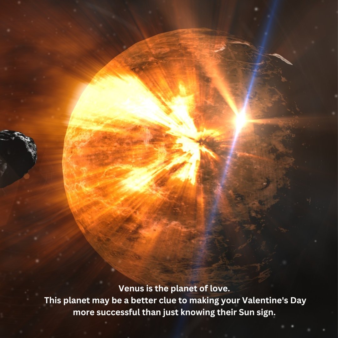 Did you know: Venus has a thick, toxic atmosphere filled with carbon dioxide and it’s perpetually shrouded in thick, yellowish clouds of sulfuric acid that trap heat, causing a runaway greenhouse effect. It’s the hottest planet in our solar system. 

#Valentinesday2023 #Venus