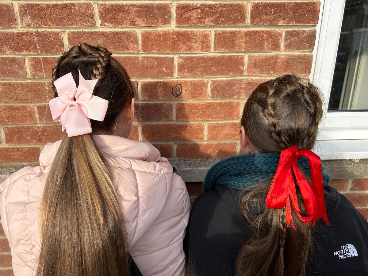 NewminsterMid's tweet image. Happy Valentine’s Day from all of us at NMS #creativehair