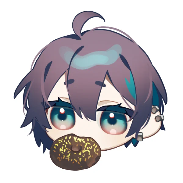 バレンタイン絵はないので、代わりに食べている推しを再掲。 