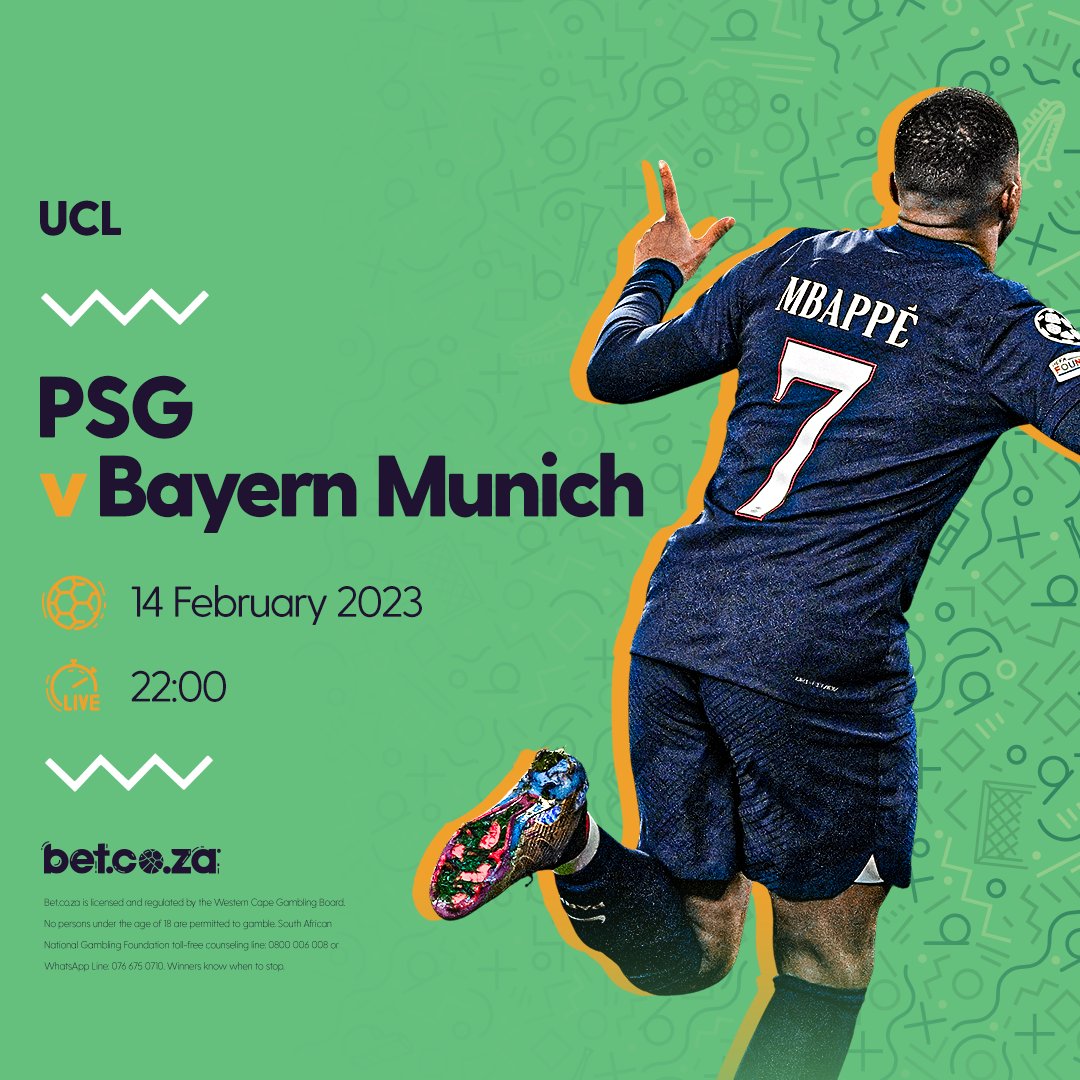 betcoza's tweet photo. #UCL action is back, & we turn our focus to PSG (2.65) 🆚 Bayern Munich (2.45)❗
💥Over 3.5 (2.20)
💥BTTS (1.40)
1st goal
🇫🇷 #PSG (1.95)
🇩🇪 #FCBayern (1.83)
Think you've found a winner? 🧐😁
💰Bet on 100+ markets now:https://t.co/X2uQz7md1D
#PSG_English | #FCBayernEN https://t.co/Lg7gDOiqWF