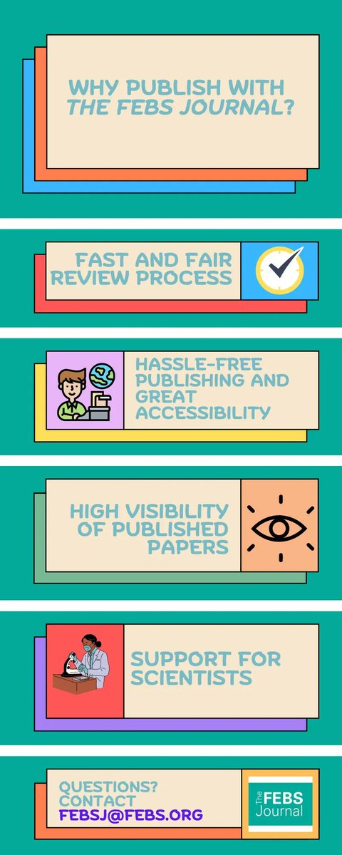 The FEBS Journal (@febsjournal) on Twitter photo 💥 There are so many excellent reasons to publish with The FEBS Journal! 💥
Have any questions about working with us, just drop us a line 📩 febsj@febs.org
Sold and ready to submit to us now - check out our submissions page 👉 buff.ly/40Syk3P 💥 There are so many excellent reasons to publish with The FEBS Journal! 💥
Have any questions about working with us, just drop us a line 📩 febsj@febs.org
Sold and ready to submit to us now - check out our submissions page 👉 buff.ly/40Syk3P