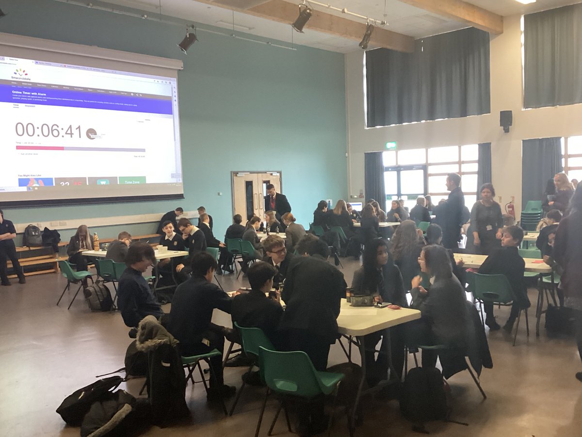 gartreehigh's tweet photo. It’s great to welcome so many schools from across the county to today’s debating event. The current proposal is “All jobs should be equally well paid” and there is some lively discussion in the room. Thanks to everyone taking part. #GartreeDebate #GartreeEvents https://t.co/4cpucVv9Id