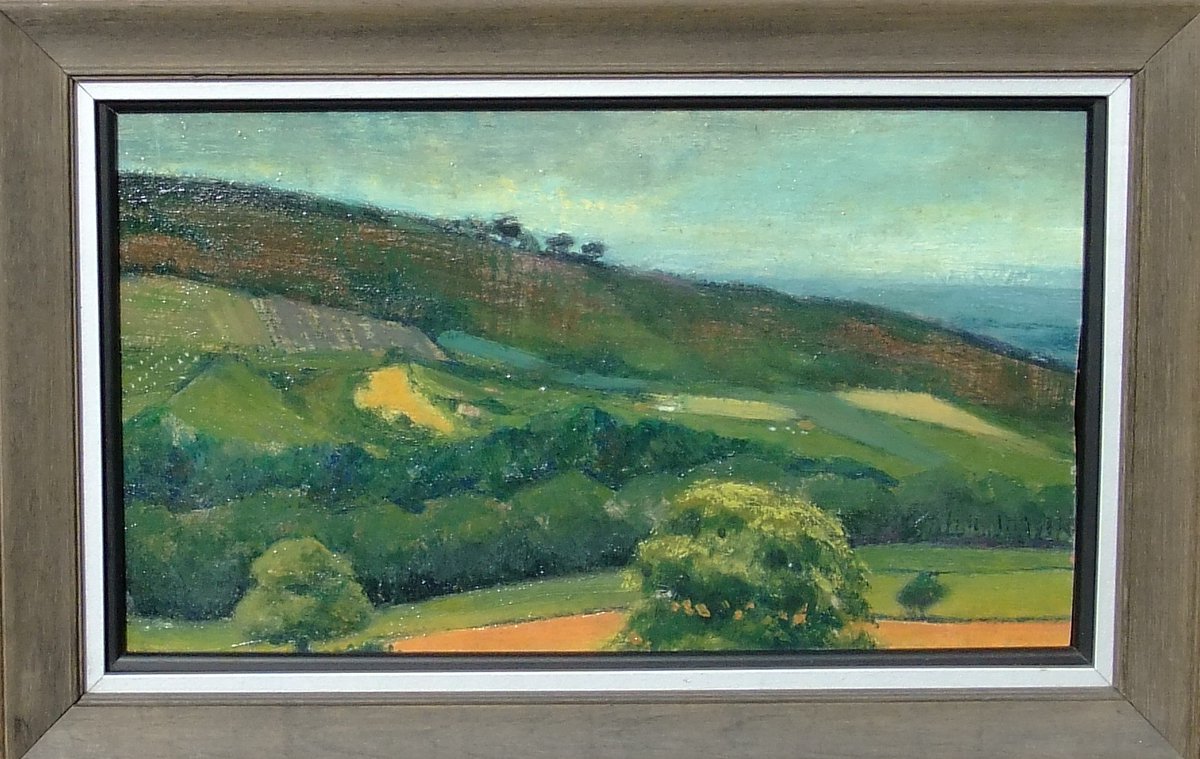 Updated the jacksimcock.com website with more paintings and drawings for sale, including this one from 1950. #art #mowcop #biddulph #northernartist