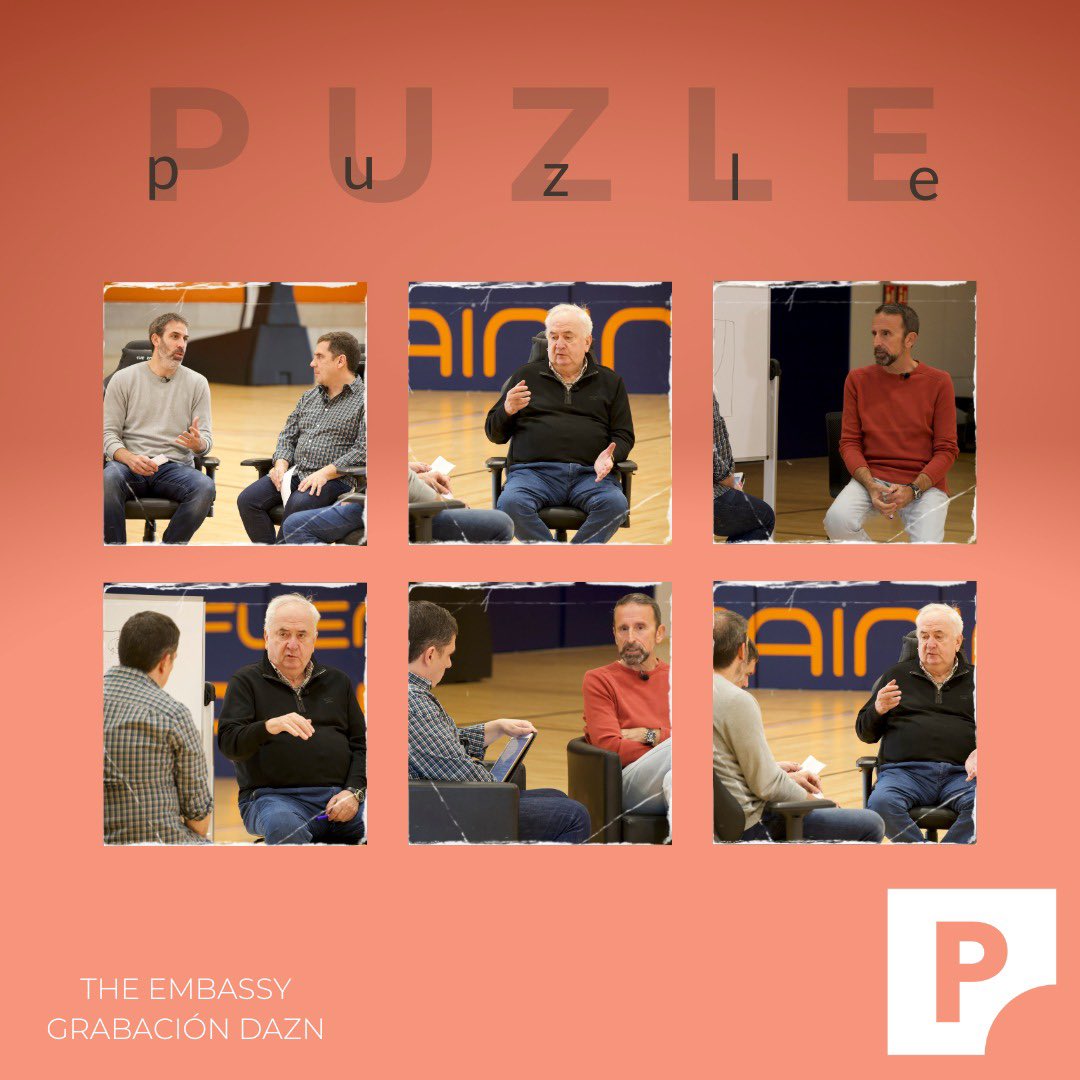 PuzleCM's tweet photo. 📸 #PuzleCM estuvo en @TheEmbassyTCH durante la grabación de 𝐓𝐡𝐞 𝐂𝐨𝐚𝐜𝐡𝐢𝐧𝐠 𝐄𝐱𝐩𝐞𝐫𝐢𝐞𝐧𝐜𝐞 junto a Boza Maljkovic y Joan Plaza.

✅ ¡Una más para seguir siendo referentes en el ámbito deportivo! 

🧩 #PuzleComunicacion #RedesSociales #SocialMedia https://t.co/PqbDLWhZUt