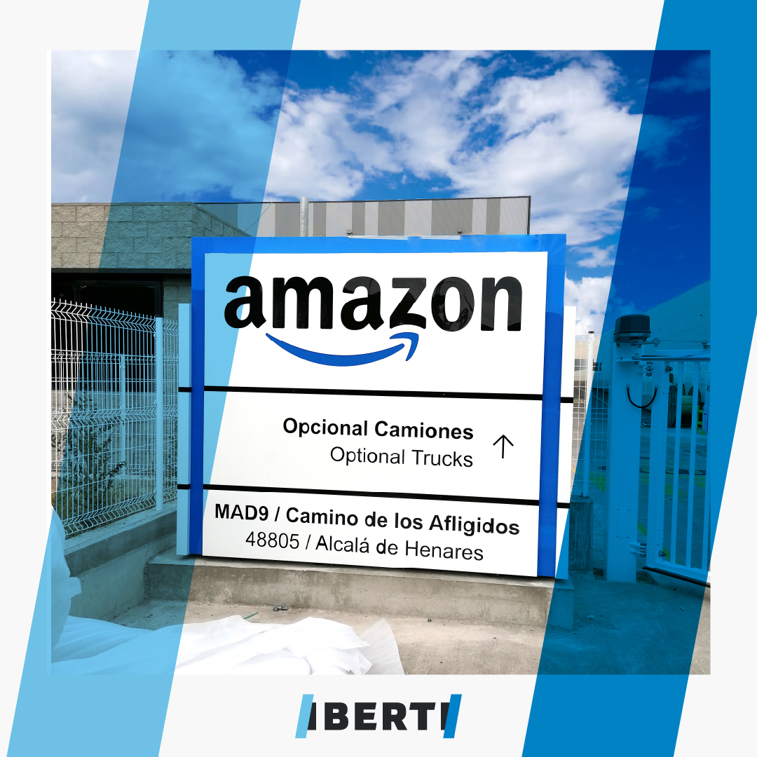 IBERTIfabrica's tweet photo. Otro trabajo realizado por Iberti para el centro logístico MAD9 de Amazon en Alcalá de Henares.
¿Quieres conocer más sobre Iberti?
👇🏻👇🏻👇🏻
https://t.co/DhweldJeju
#corporeos #signage #comunicacionvisual #iberti #hacemosgrandetumarca #follow #letras3d https://t.co/XraG924TGd