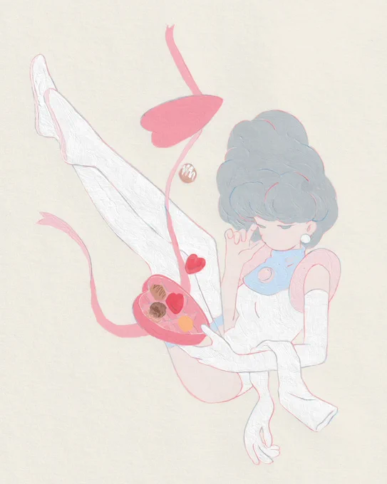 あの子の愛はハートのかたち #ValentinesDay 