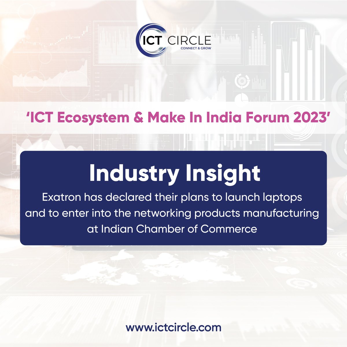 CircleIct's tweet photo. "Exatron makes a big move into the tech world with plans to launch laptops and enter into networking products manufacturing!
Join https://t.co/T1mXzcQ8M0 to know get more insights on IT/ICT ecosystem.
#ictcircle #ict #b2bplatform #business #exatron #ictinsights #ecosystem https://t.co/xet8YENsof
