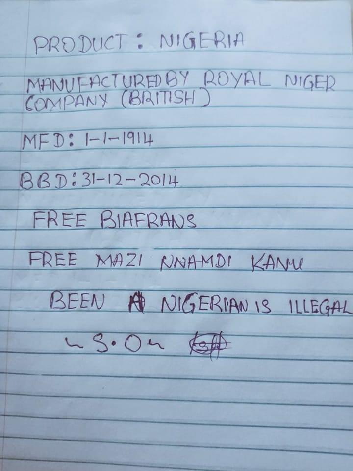 ChinasaNworu's tweet photo. The Nigerian reality @real_IpobDOS @InstituteGC @GlobPeaceIndex @amnesty @hrw @UNWatch @ForeignAffairs @UN_Nigeria @SwissMFA @mfa_russia @NorwayMFA @NorwayInGeneva @NorwayUN @germanyintheeu @amnesty https://t.co/KATpZXEmD3