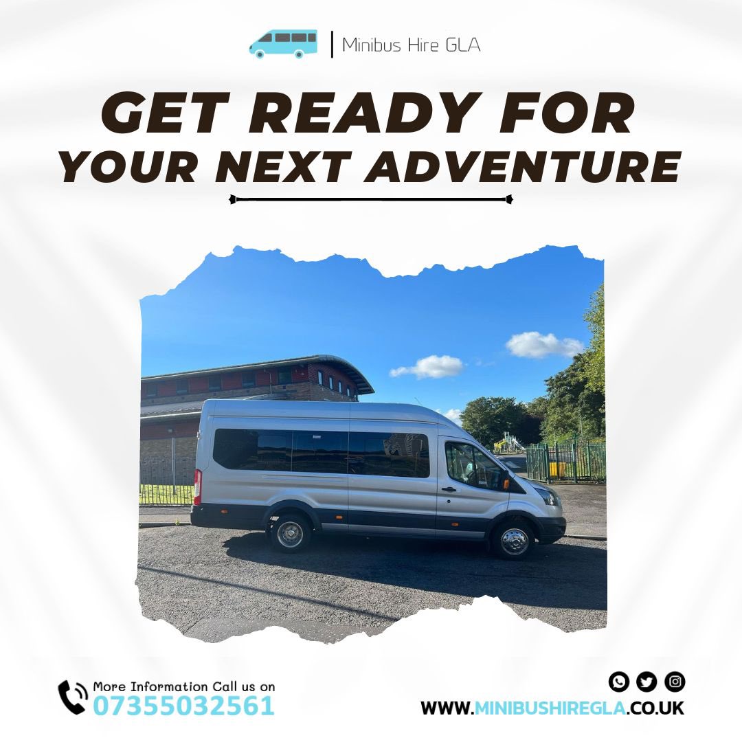 MinibushireG's tweet photo. Get ready for your next adventure with MINIBUSHIRE GLA 🚌

Whether it's a road trip with friends, a family holiday or a group outing, we've got you covered ✅ https://t.co/dr4maEeyuS