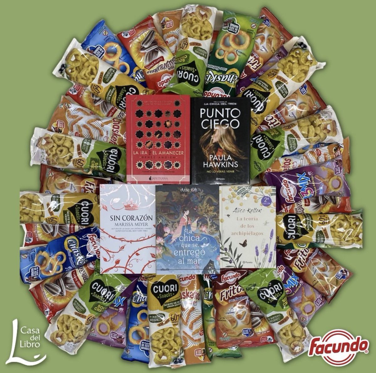 🔊SORTEO FACUNDO Y CASA DEL LIBRO 📚

¡PARTICIPA!

1️⃣ Haz RT 🔁
2️⃣ Sigue a <a href="/Mundo_Facundo/">Facundo</a> y a <a href="/casadellibro/">Casa del Libro</a>. 
3️⃣ Dinos con quién compartirías este premio.

Llévate todo lo que ves en la imagen ❤️

Ganador el 22/02 en esta publicación.
BBSS: bit.ly/3xhwhIX