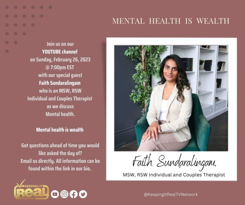 kirtvnetwork's tweet photo. 🚨MENTAL HEALTH IS WEALTH 
 @renewingmindstherapy 

#FirstLadyJ 
#KIR 
#kirtvnetwork 
#keepingitreal 
#keepingitrealtvnetwork 
#theskyisnotyourlimit 
#fyp
#FYI
#MentalHealth 
#Wealth
#foryoupage
#linksinbio
#safeplace 
#inspiration 
#encouragement 
#empowerment 
#Canada
#GLOBAL https://t.co/FyujwL1bwU