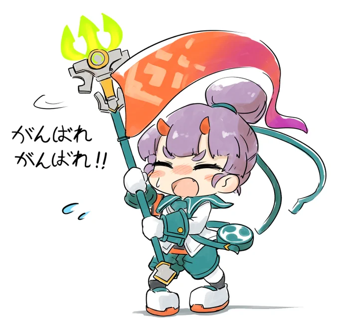 ゼノブレ3クリア記念シロちゃん 