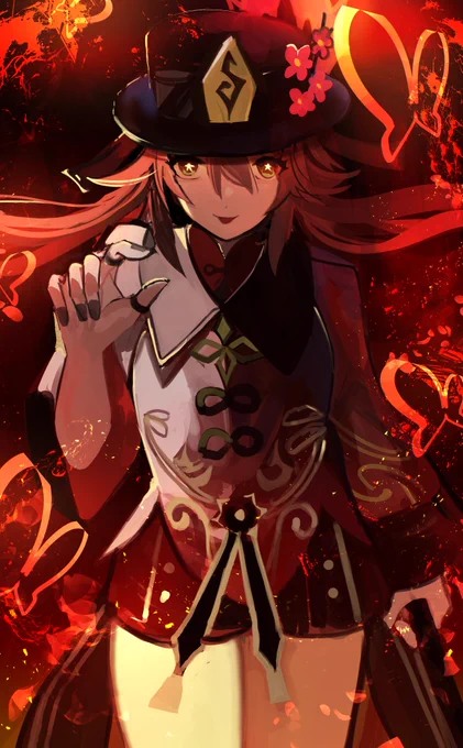 #胡桃イラストコンテスト #原神 