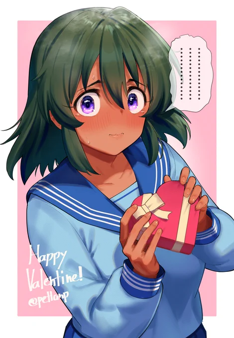 バレンタイン当日なんか間が悪くてPにチョコを渡せずにいるうちに他のアイドルがどんどん渡していっちゃっうので無理に渡そうとした結果頭が真っ白になり何も言えずに涙目で押し付けてきたナターリアの顔が一晩中チラついて離れなかった結果見て見ぬふりをしてきた男性としての感情を自覚したいと思っ 