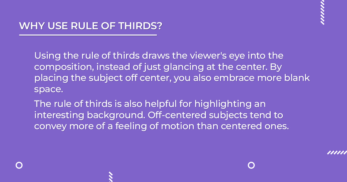 TCImage's tweet photo. Swipe βοΈ for knowing about the rule of thirds, how it affects your photography and when to use it and when not to
Follow @thecompellingimage for more knowledge and photography tips.
#ruleofthirds #ruleofthirdsphotography #photographytips #tipsphotography #photography https://t.co/WsrkE9RtkS