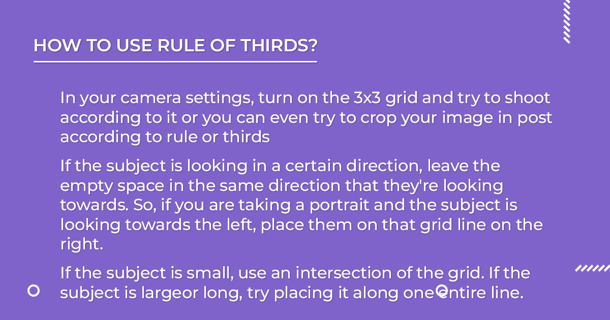 TCImage's tweet photo. Swipe βοΈ for knowing about the rule of thirds, how it affects your photography and when to use it and when not to
Follow @thecompellingimage for more knowledge and photography tips.
#ruleofthirds #ruleofthirdsphotography #photographytips #tipsphotography #photography https://t.co/WsrkE9RtkS