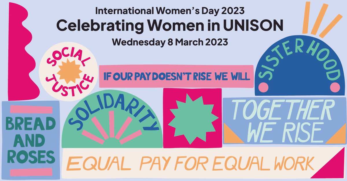 #IWD2023 is the perfect time to celebrate and reflect on the vital contributions that women in our union make. #EmbraceEquity

Plz join us for an evening of entertainment to celebrate International Women's day and recognise all of the work and success of women in <a href="/unisontheunion/">UNISON - UK's largest union</a>