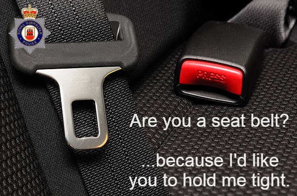 RGPolice's tweet photo. Did you forget it was Valentine’s Day today?
Fear not!
Our Roads Policing Unit have just the solution – you can send your Valentine one of these hastily prepared RGP cards!
#wearyourseatbelt #UseYourIndicators #valentinesdaygiftideas #gibraltar https://t.co/AQTSr97WIY