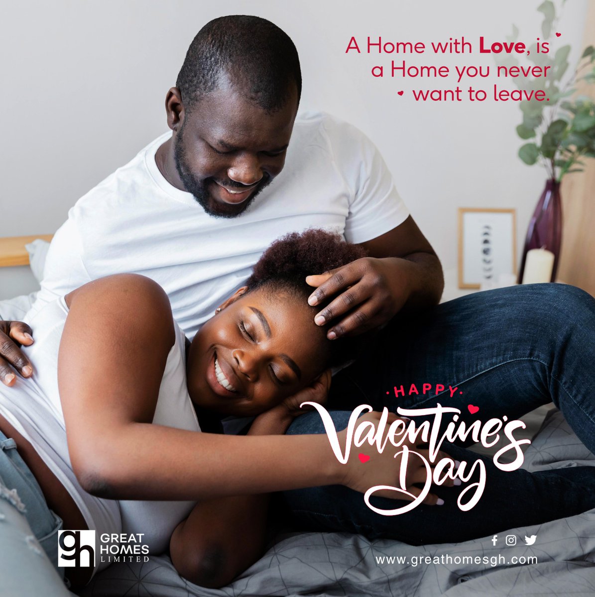 Love is sweet papaaa!!!

A home with love, is a Home you never want to leave.❤️

#happyvalsday 
#love
#greathomes
#homesinghana 
#movein