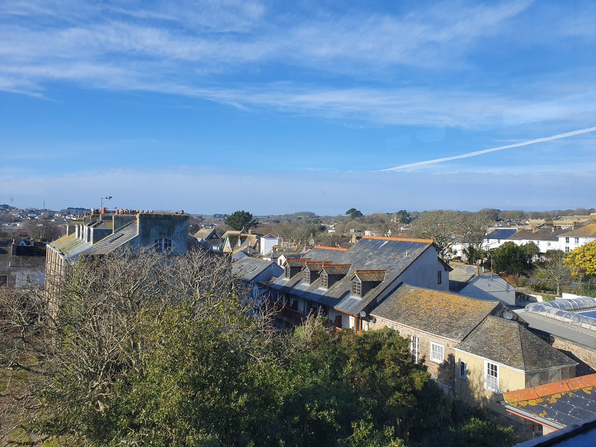 With the scaffolding now down, the building looks fantastic and our views from the fourth floor are superb.  #Cornwall #Penzance #BrokerofChoice