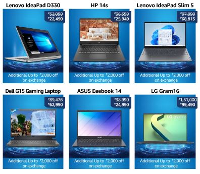 BestGetIn's tweet photo. ⭐️#Deals #dealsoftheday #deal #todaysdeals #offers #Laptop #tablet #BestLaptop #BestTablet #Pad #Lenovo #Asus #Samsung #Dell #Acer #XiaomiNoteBook #HP #GamingLaptop 

Exchange mela 
Get Rs.2000 off + 10% off on #Laptops and #Tablets 

Checkout Now > https://t.co/ShiKtxz0XQ https://t.co/0avCY7cPH1