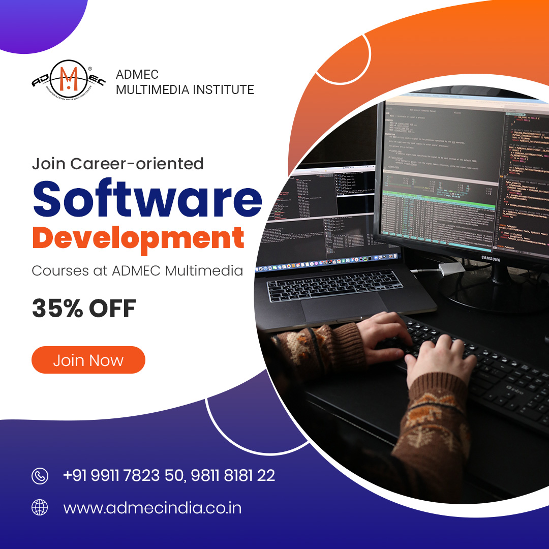 admecinstitute's tweet image. Software development courses in Delhi are most promising programs to join for those who have the aptitude and intelligence and want to start a good paying career in 2023. 

Check courses: bit.ly/3ScPbKV

#softwaredevelopment #softwaredevelopmentcourses