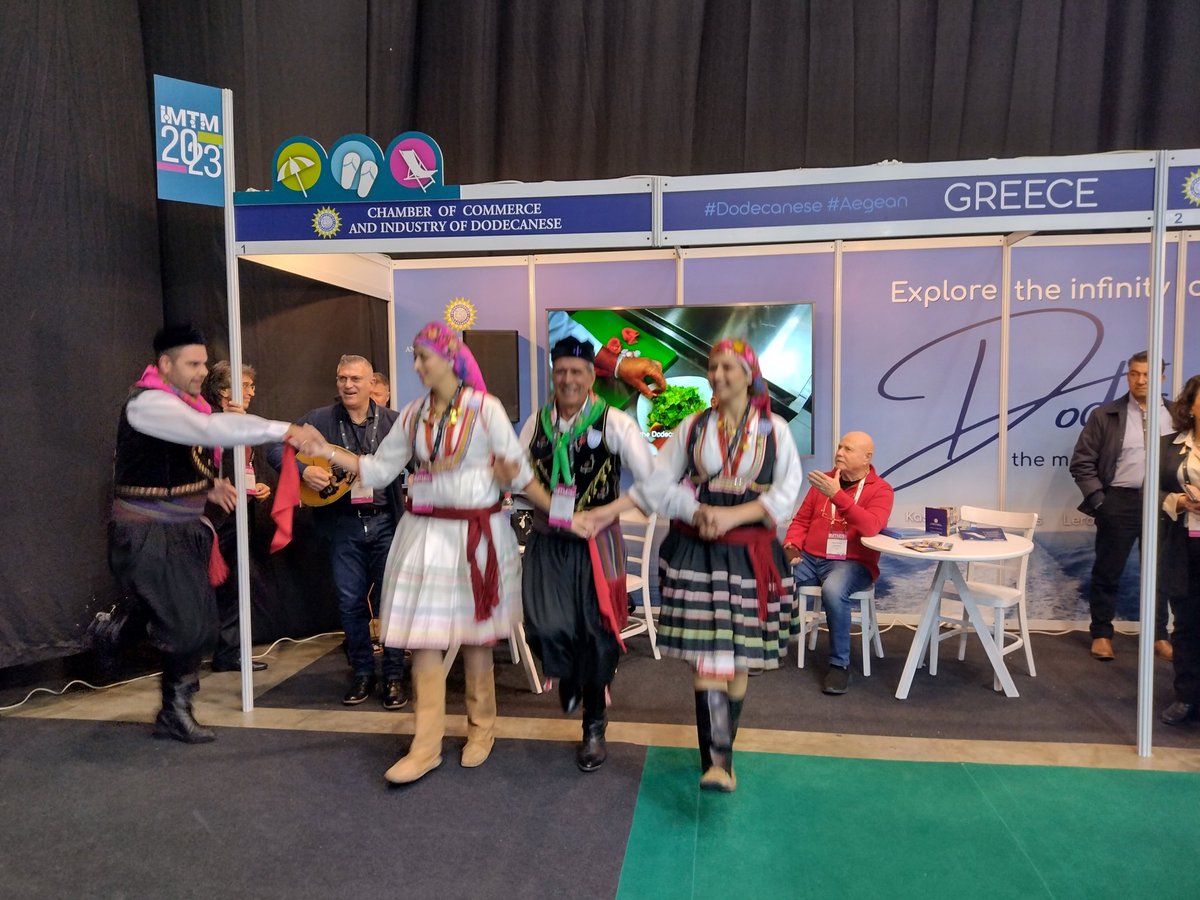 Strong & vibrant 🇬🇷 presence at 🇮🇱's largest tourism fair @IMTMTelAviv opening today & attended by #GNTO SG @FragakisD. 🇬🇷 #tourism at its best!  Sky is the limit! @VisitGreecegr #IMTM2023 #AllYouWantIsGreece @GreeceMFA