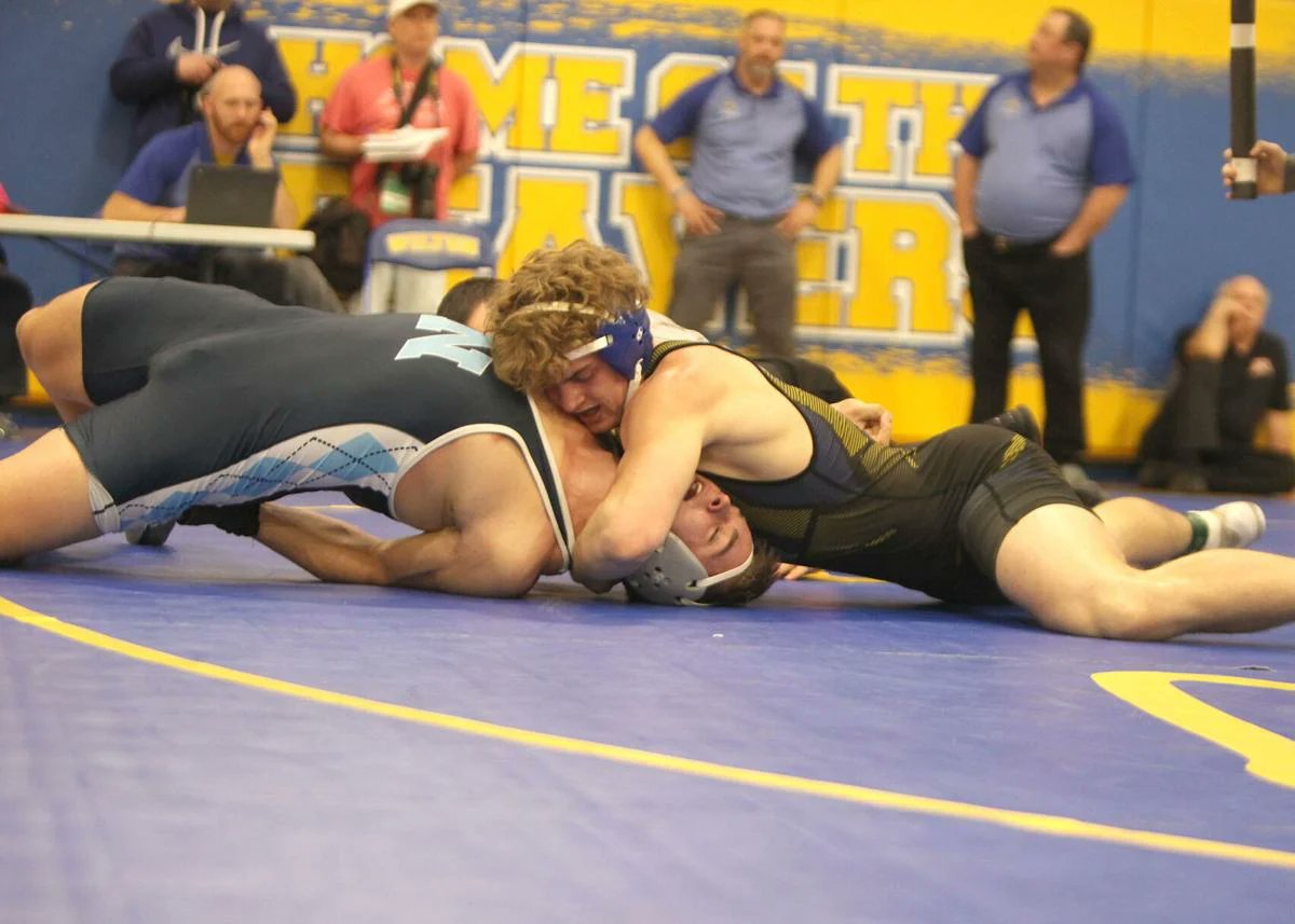 Matt Coss (@mattcoss78) on Twitter photo Nolan DeLong's path to the state tournament is very unique.
Besides juggling two sports (his first year of wrestling), the future Iowa football player is competing at heavyweight despite weighing 197 pounds.
My piece on Durant's <a href="/NolanDelong/">Nolan DeLong</a>:
qctimes.com/sports/high-sc…
#iahswr Nolan DeLong's path to the state tournament is very unique.
Besides juggling two sports (his first year of wrestling), the future Iowa football player is competing at heavyweight despite weighing 197 pounds.
My piece on Durant's <a href="/NolanDelong/">Nolan DeLong</a>:
qctimes.com/sports/high-sc…
#iahswr