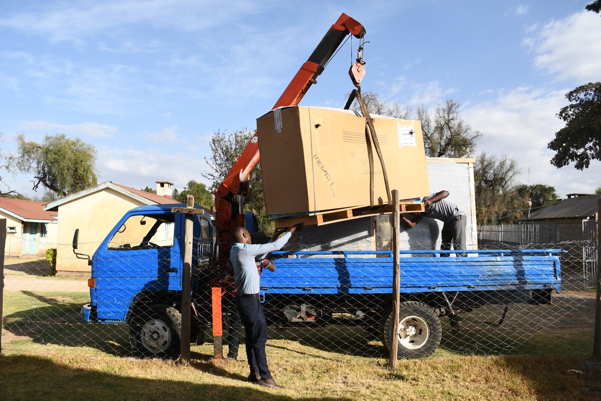 Laikipia_health's tweet photo. Upgrades to the quality of services at our Referral hospitals continue to gather pace. Yesterday @NanyukiH received ultra modern washing, drying and ironing equipment at the hospital's laundry department https://t.co/oEkYqPN5iT