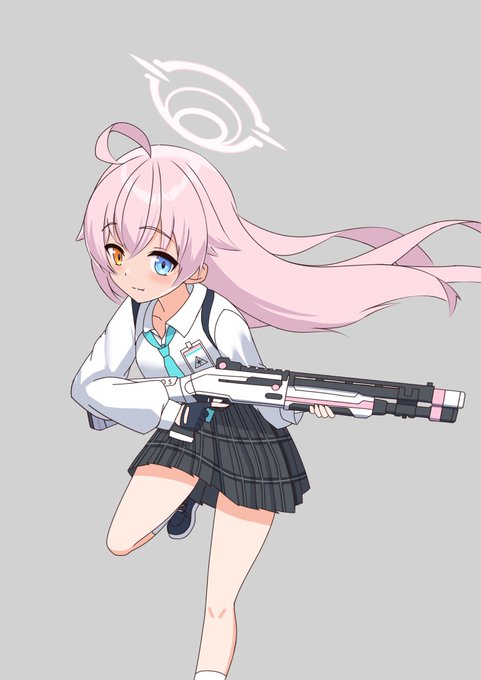 バレンタイン絵はないよ!のホシノ! 