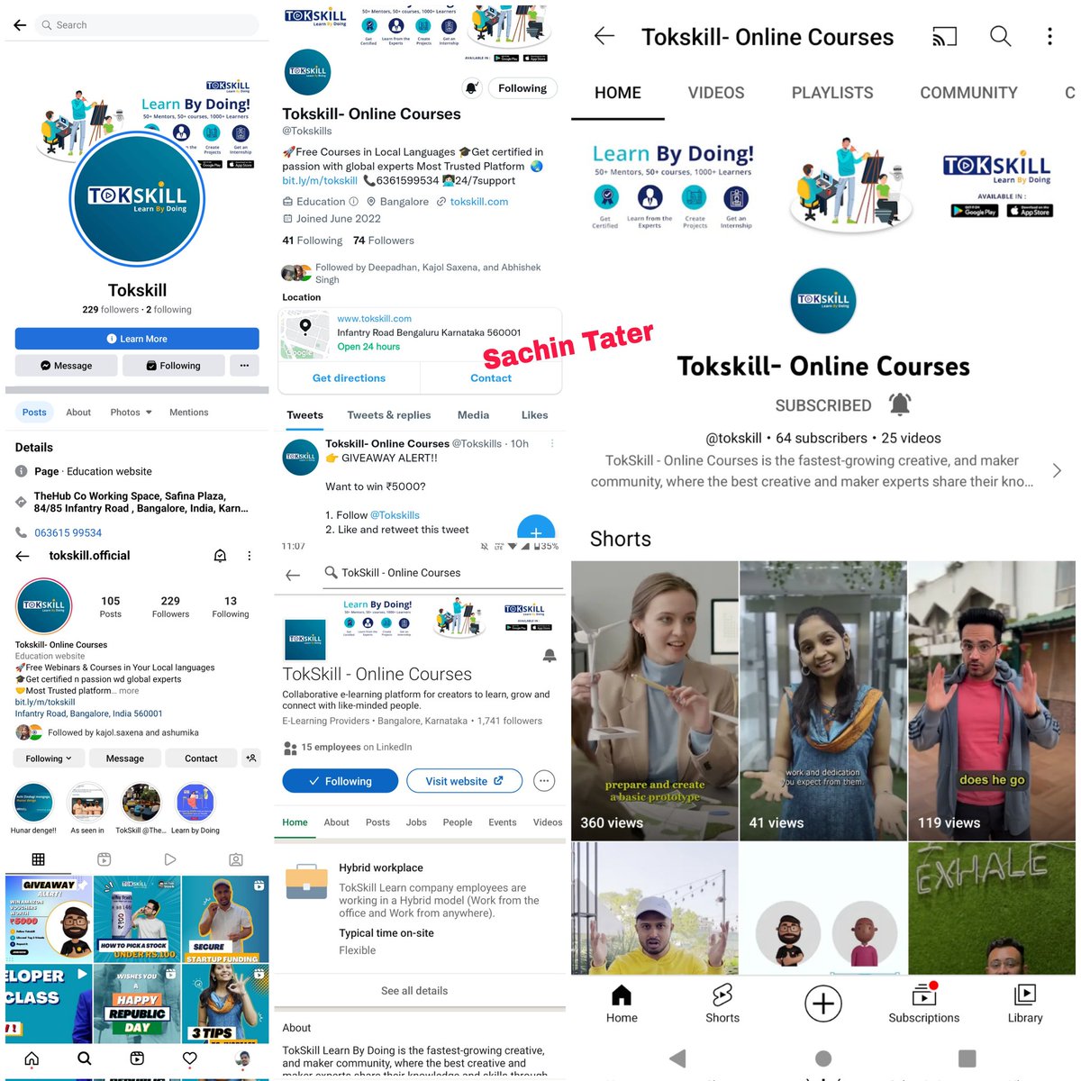 sachin_tater's tweet photo. FOLLOWING @Tokskills ON ALL PLATFORMS ✔️
LIKE AND RETWEET DONE ✔️
#GiveawayAlert #ContestAlert #FreeMoney #CashPrize #LuckyWinner #tokskill @Tokskills
Tagging My Friends✔️:
@BharatMaheshw16 @BirjuDamani @AbhishekIPLFeak @Priyank98805229 @dadofbonhisha @Deepaadhan3 @Sagar2612 https://t.co/Qv5nqprlPK