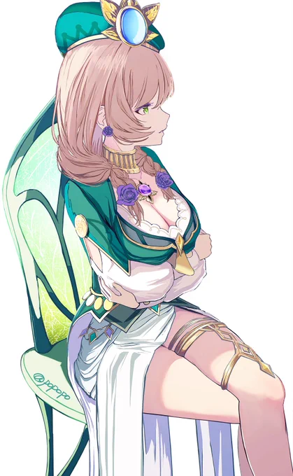 #原神 #GenshinImpact #リサ #LisaMinci 新衣装のリサさん可愛いくて麗しい