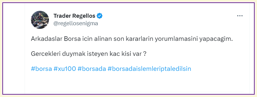 isik_perran's tweet photo. Trader Regellos:”Gercekleri duymak isteyen kac kisi var 
” dedi.

#rtalb #asuzu #bucim #esen #tmpol #elite #kfein #dgnmo #info 
 EGSER https://t.co/fngwVSVLz0