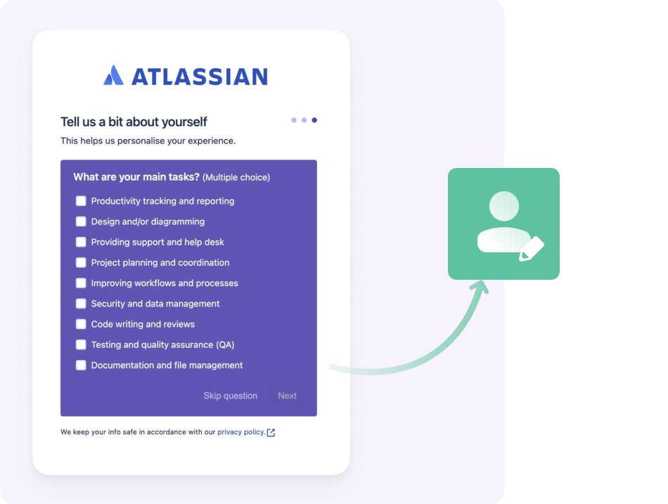 Arengu (YC S21) (@arengu) on Twitter photo Check out the tip of the day ππΌπ
Itβs always a good idea to allow the user to self segment by asking one simple question (eg. role, use case, goal, etc). This will help create actions based on that information to personalize the in-app experience.
 lnkd.in/g7ggbi4z Check out the tip of the day ππΌπ
Itβs always a good idea to allow the user to self segment by asking one simple question (eg. role, use case, goal, etc). This will help create actions based on that information to personalize the in-app experience.
 lnkd.in/g7ggbi4z