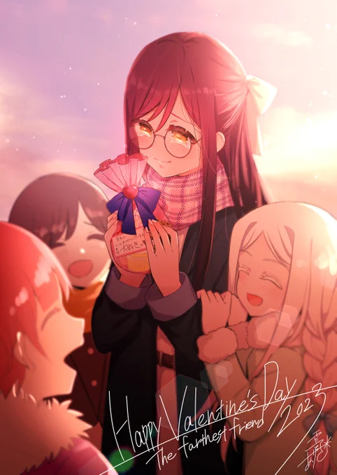ありがとうの気持ち#バレンタインデー#最果てのともだち 