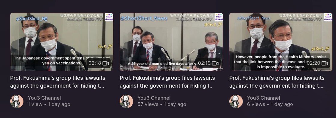 LeeChien14's tweet photo. @claushetting Yes, good news. @Lizzy_channel_, @ShortShort_News &amp; @You3_JP did the Professor Fukushima videos
Some can be found here on #Odysee.
https://t.co/bDR8LFCYVm https://t.co/kSEmEUXBlO