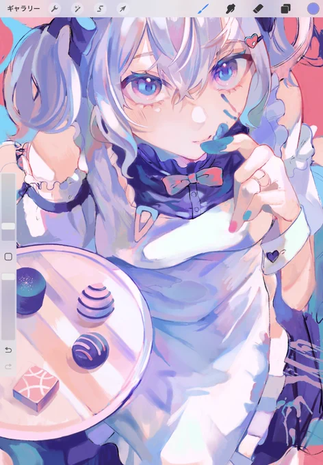 味見係です 