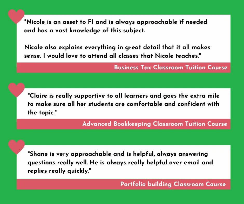 FIMaid's tweet photo. As it’s Valentine’s Day, we thought we’d share something we love at FI alongside our love for teaching… Hearing our excellent student feedback about our tutor team! 🥰 https://t.co/jwDp548G3T