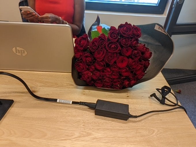 isatitou's tweet photo. If there was a community reward at @norrskenEA for the most thoughtful company, @SPENNRwanda would be the winner today 🥰🌹

Issa #ValentinesDay mood https://t.co/bzJUm2waYh
