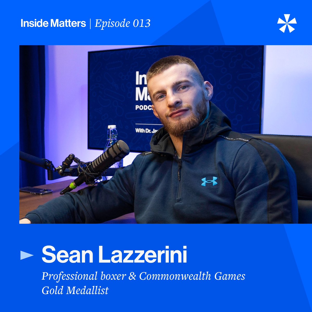 _insidematters's tweet photo. Our guest this week is Sean Lazzerini - professional boxer and 2022 commonwealth games gold medalist 🏴󠁧󠁢󠁳󠁣󠁴󠁿 #boxing #guthealth #diet #fitness https://t.co/ZLbvC0d9q3