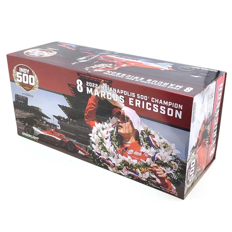 GPworld's tweet photo. Nu leverbaar, schaal 1/18 Greenlight. De 2022 winnaar Indianapolis 500, Marcus Ericsson
https://t.co/P1Zw3EWrdK
#marcusericsson #ganassiracing #indy500 https://t.co/cB1YSz4I1p