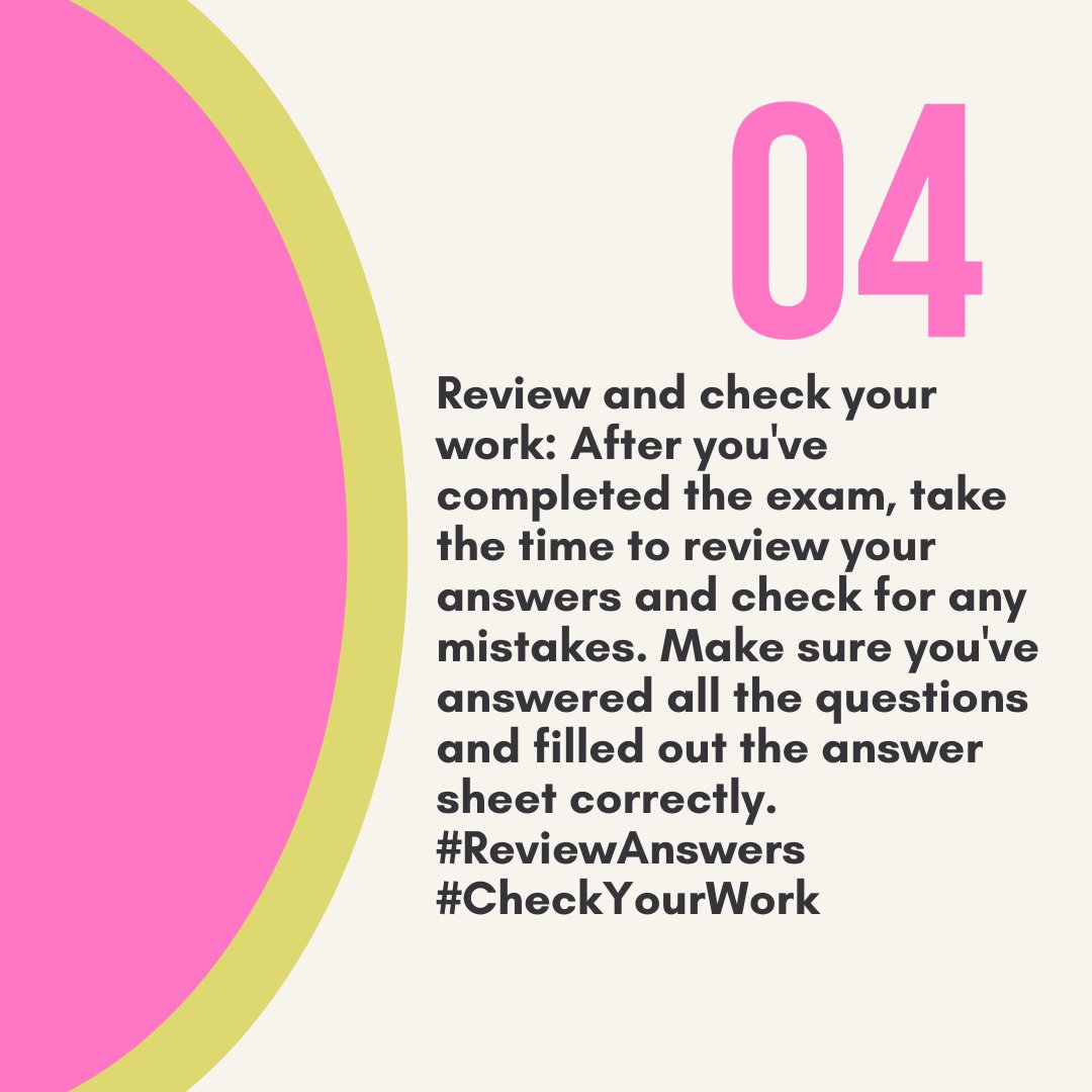 SkillStreamEd's tweet image. Maximize your exam success with these tips: take breaks, use memory aids, and manage your time wisely. Don&apos;t forget to stay positive and believe in yourself! #examtips #studybetter #timemanagement