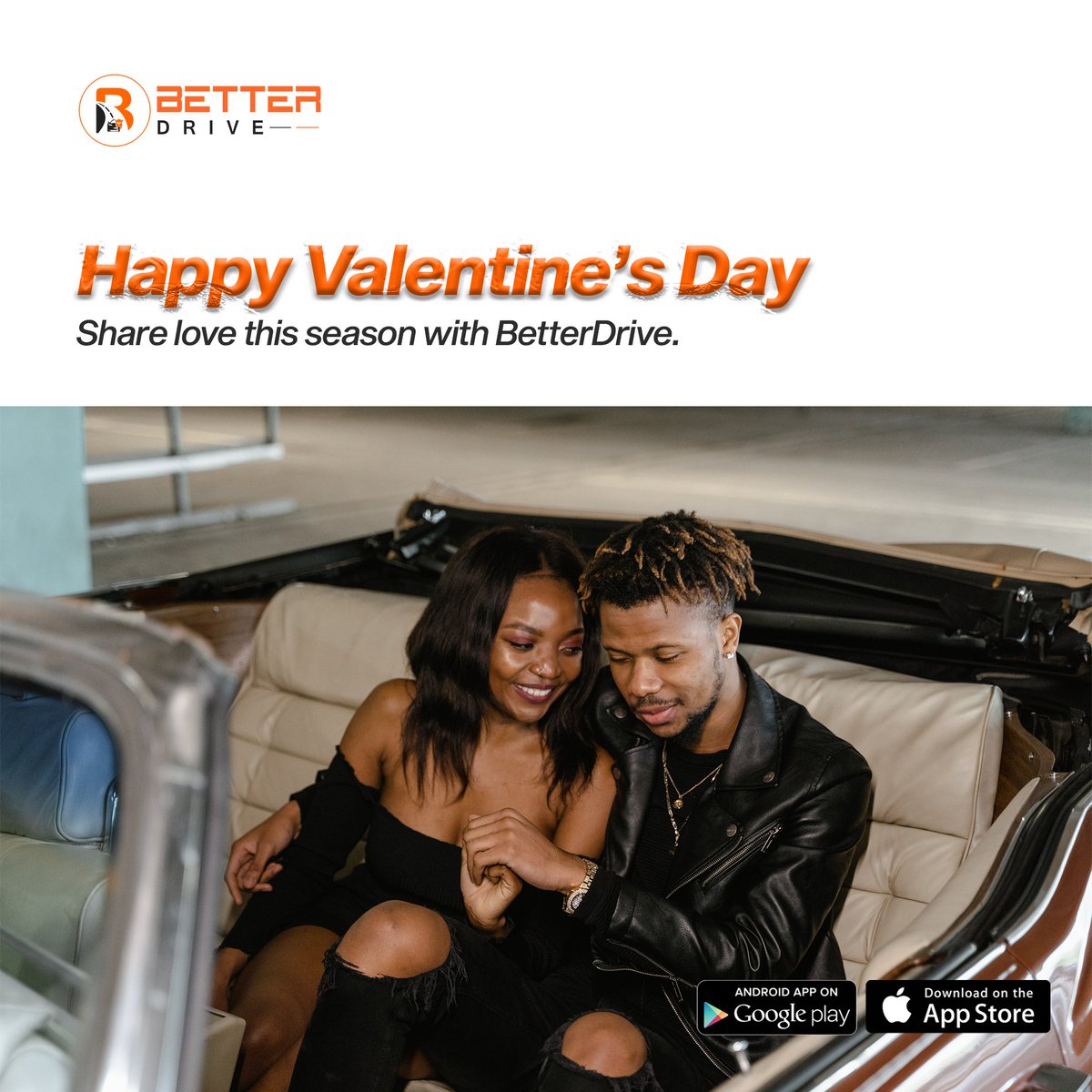 BetterDrive_'s tweet photo. Love is in the air and so our ride-hailing service!  Whether you're celebrating with your significant other, friends, or family, we've  got you covered this Valentine's Day. Book a ride with us and spread the love. Happy valentine's Day!

#valentine #love #valentinesday https://t.co/Ys6VATA6gG