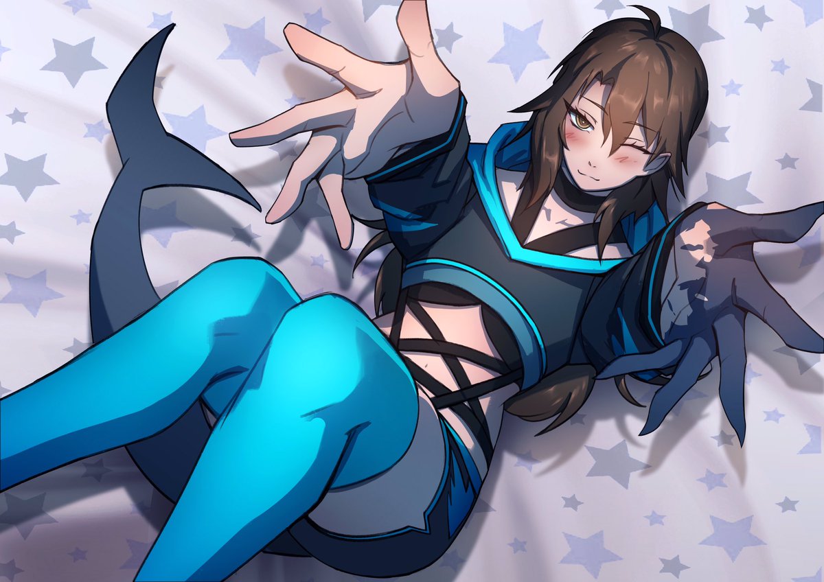 SharkyJayVT's tweet photo. Awww you got no one to cuddle this Valentine’s Day? It’s okay, we can cuddle for a while… 
But remember, hands stay above the tail!
Happy Valentine’s Jaydens! 💌🥰

#vtuber #VtubersEN #VCarePackage #VtuberSupport https://t.co/AZ4D0a528j
