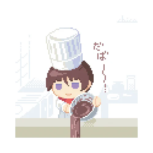TLにチョコを流すぬいちゃん 